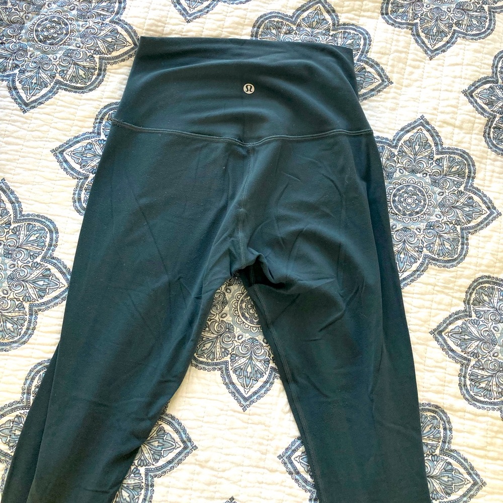Grey blue 7/8 lulu tights
